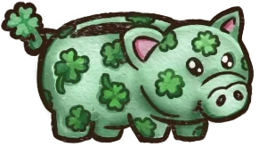 幸運のブタちゃん