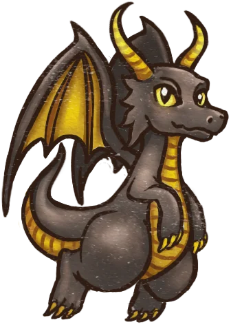 黒曜のドラゴン