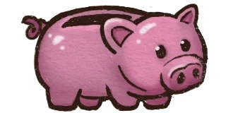 ブタちゃん貯金箱