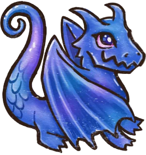 サファイアの幼竜