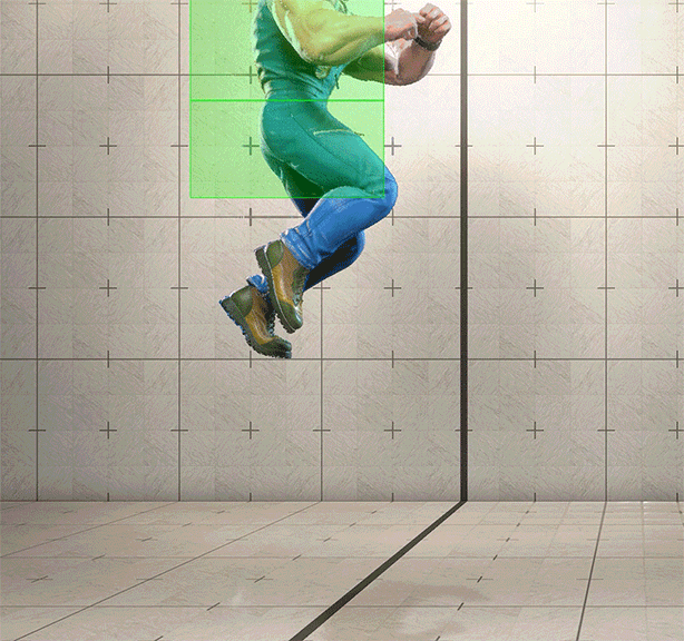 ジャンプ中P
